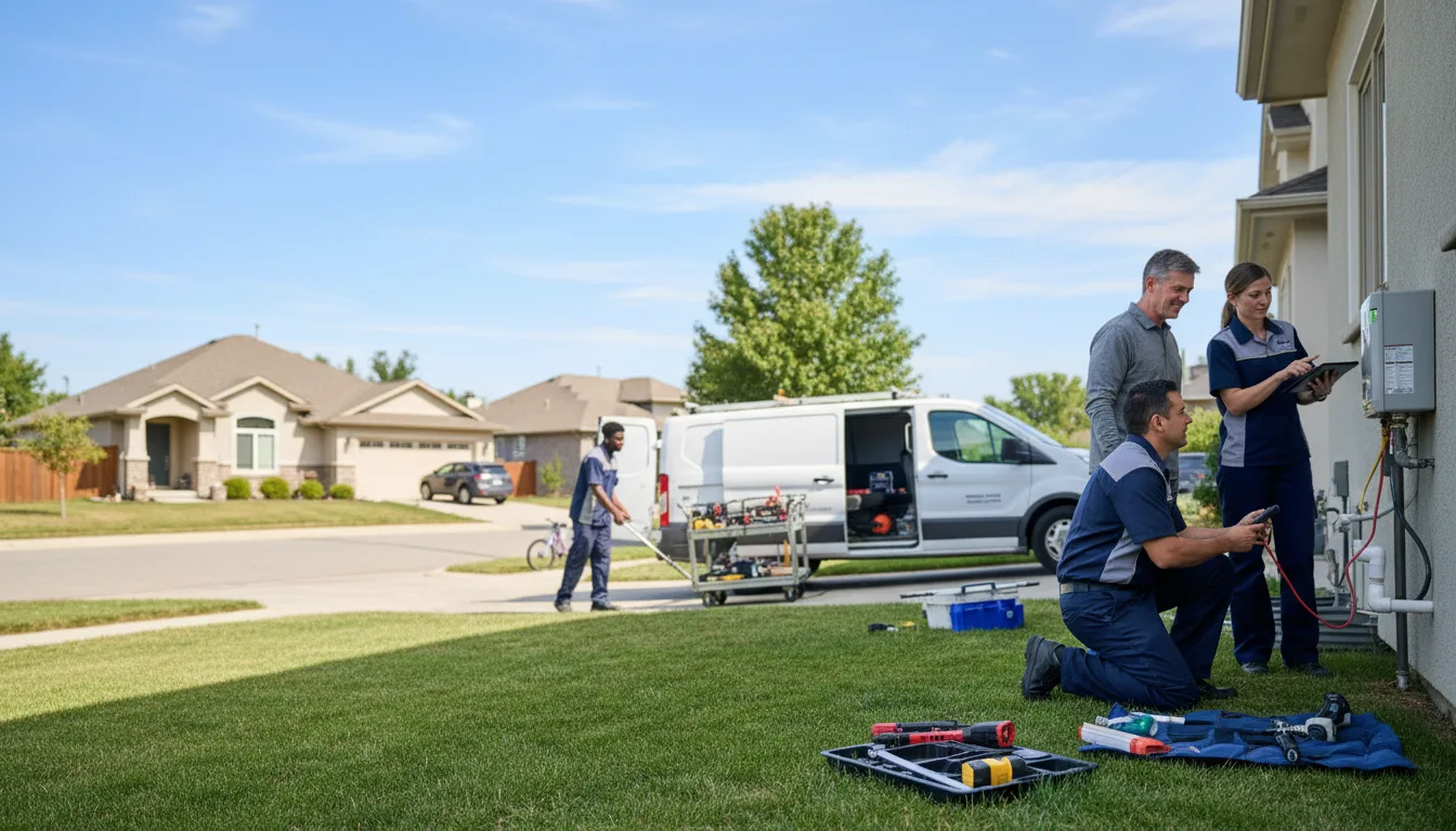 Tankless water heater service in Okreek, SD